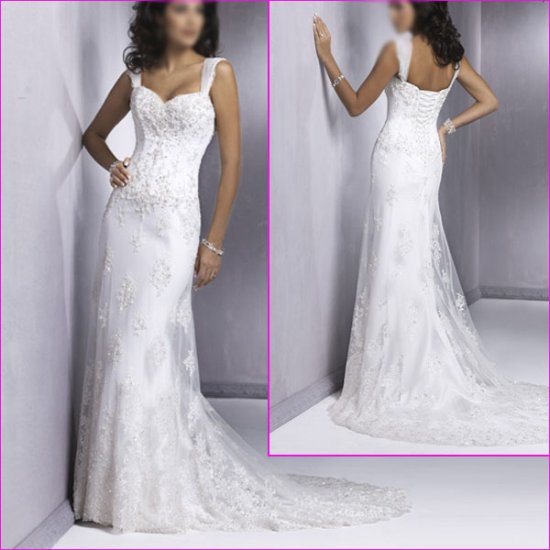 2010 New styles Spaghetti Strap/A-line/Wedding Dress/YY031
