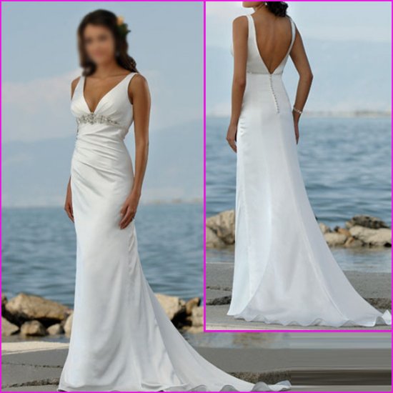 Free Shipping!!Engaging Sweetheart Neckline/A-Line/Satin/Wedding Dress/Wedding Gown/YY050