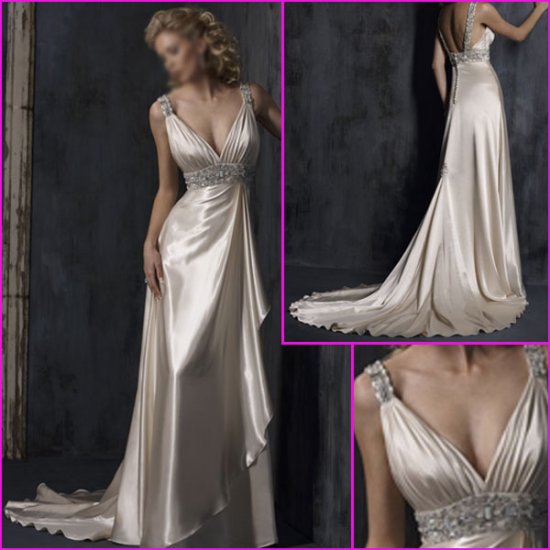 Free Shipping !2010 New Style/Maggie Sottero/Sweetheart Neckline/A-Line/Wedding Dress YY088