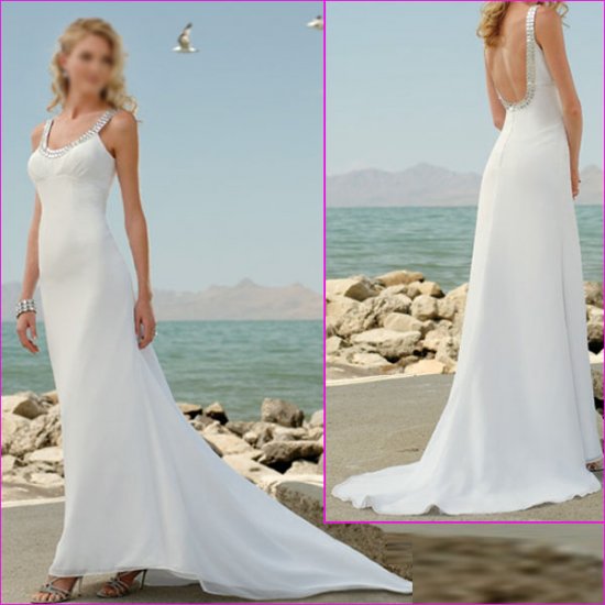 Free Shipping !! Decent/Halter/Backless/A-Line/wedding dress/YY145