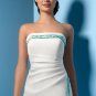 Laconic/Strapless/Embroidery&Beadings/A-Line /Princess/Wedding Dress/AA001