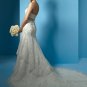 Graceful/Strapless/Appliques&Beadings/A-Line/Floor-Length/Wedding Dress/AA005