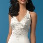 Delicate/Halter/Sweetheart Neckline/A-Line/Princess/Floor-Length/Bridal Gown/AA022
