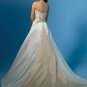 Exalted/Detachable/Halter/Satin/with Beading&Embroidery/Princess/Floor-Length/Wedding Dress/AA024