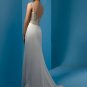 Elegant/Spaghetti Strap/Sweetheart Neckline/A-Line/Princess/Floor-Length/Bridal Gown/AA025