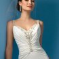 Elegant/Spaghetti Strap/Sweetheart Neckline/A-Line/Princess/Floor-Length/Bridal Gown/AA025