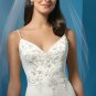 Beautiful/Spaghetti Strap/Sweetheart Neckline/A-Line/Princess/Floor-Length/Wedding Dress/AA036