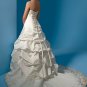 Elegant/Strapless&Gather/Taffeta/A-Line/Princess/Floor-Length/Wedding Dress/AA038