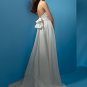 Diaphanous/Strapless/Sweetheart Neckline/A-Line/Princess/Floor-Length/Wedding Drerss/AA040