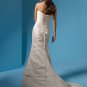 Decent/Strapless/A-Line/Taffeta/Floor-Length/Bridal gown/AA047