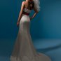 Beautiful/Strapless/A-Line/Floor Length/Satin/with Ribbon/Wedding Dress/AA050