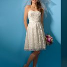 Lovely/Sweetheart  Neckline/Strapless/A-Line/Floor Length/Wedding Dress/AA051