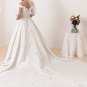Luxurious/Cap Sleeveless/Sweetheart Neckline/A-Line/Princess/Floor Length/Bridal Gown/AA116