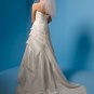 Recherche/Strapless/Taffeta/with Appliques/A-Line/Princess/Floor Length/Wedding Dress/AA148