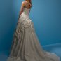 Delicate/Strapless/Taffeta with Beading/A-Line/Princess/Floor Length/Wedding Dress/AA158