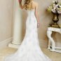 Decent/Strapless/A-Line/Princess/Floor Length/Custom made/Wedding Dress/BR041