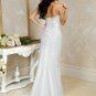 Decent/Strapless/Satin/A-Line/Princess/Floor Length/Custome Made/Wedding Dress/BR057