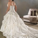 Elegant/Halter/Sweetheart Neckline/A-Line/Princess/Custom made/plus size/wedding Dress/PS022