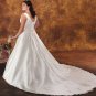 Tasteful/Sweetheart Neckline/Satin&Organza/A-Line/Princess/Bridal Wedding Dress/PS030