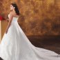 Tempting/Sweetheart Neckline/Halter/Satin/plus size/A-Line/Princess/Wedding Dress/PS031