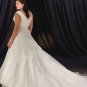 Acctractive/Strapless/Taffeta/A-Line/Princess/Plus Size/Floor Length/Bridal Wedding Dress/PS038