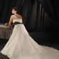 Elegant/Sweetheart Neckline/Cap Sleeves/A-Line/Princess/Plus Size/Bridal Wedding Dress/PS043