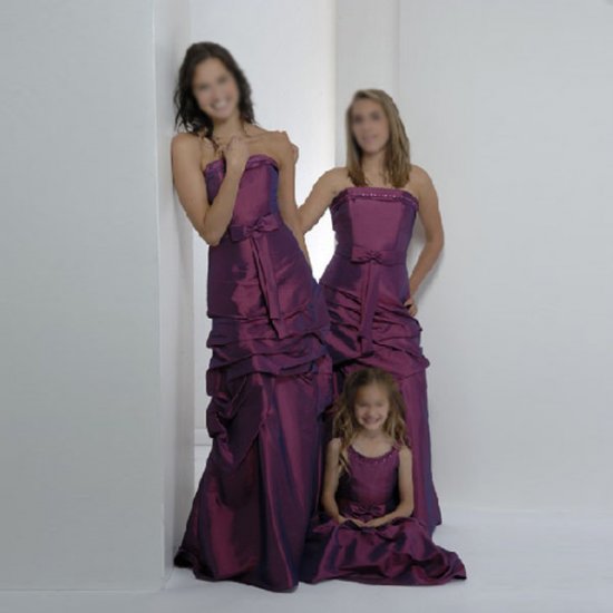 Free Shipping! Strapless/Floor-Length/Taffeta/evening dress/party dress/LN004