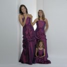 Free Shipping! Strapless/Floor-Length/Taffeta/evening dress/party dress/LN004