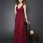 A-line/Sleeveless/V Neckline/Floor-Length/evening dress/bridesmaid dress BU020