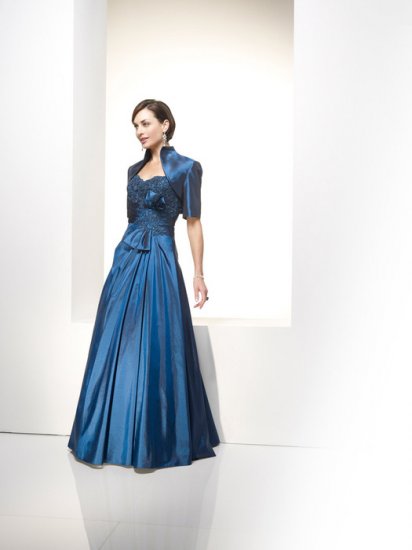 A-line/Sweetheart/Satin/Floor Length/Mother of bridal dress/FR001