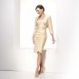 Free Shipping+10%discount/Sheath/Strapless/Satin/knee high/Mother of bridal dress/FR002