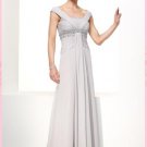 Free Shipping/A-line/Off the shoulder/Chiffon/Floor length/Mother of bridal dress/FR048