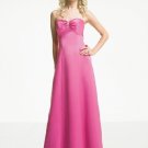 Free Shipping+10% discount/A-line/Strapless/Chiffon/Floor length/Bridesmaid gowns/LN21