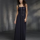 Free Shipping+10% discount/A-line/Spaghetti/Chiffon/Floor length/Bridesmaid gowns/LN23