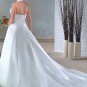 Free Shipping/A-line/Halter/Satin/Court Train/Bridal Wedding Dress/PS017