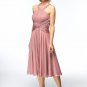 Free Shipping/A-line/Halter/Chiffon/Tea-Length/Mother of bridal dress/FR021