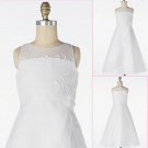 Free Shipping/A-line/Sleeveless/Satin&Organza/Ankle Length/Flower Girls Dresses/FG006