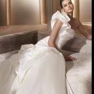 Free Shipping/2011 New arrival/A-line/One-Shoulder/Satin/Chapel train/Bridal Wedding Dress/GG006
