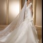Free Shipping/2011 New arrival/A-line/One-Shoulder/Satin/Chapel train/Bridal Wedding Dress/GG006