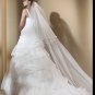 Free Shipping/2011 New arrival/A-line/One-shoulder/Satin&Organza/Chapel train/Wedding Dress/GG008