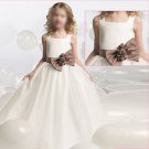 Free Shipping/A-line/Spaghetti/Taffeta/Ankle-Length/Flower girls dresses/FG028