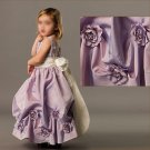Free Shipping/A-line/Sleeveless/Taffeta/Ankle-Length/Flower girls dresses/FG069