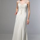 Free Shipping/A-line/Sweatheart/Satin&Chiffon/Floor Length/Bridal Wedding Dress/YY325