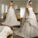 Free Shipping/2011 New arrival/A-line/Sweatheart/Taffeta/Chapel train/Wedding Dress/A1003