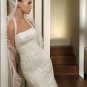 Free Shipping/2011 New arrival/A-line/Strapless/Satin&Lace/Chapel train/Wedding Dress/A1005