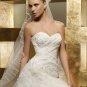 Free Shipping/2011 New arrival/A-line/Sweatheart/Satin&Mesh/Chapel train/Wedding Dress/A1009