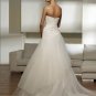 Free Shipping/2011 New arrival/A-line/Sweatheart/Satin&Mesh/Chapel train/Wedding Dress/A1009