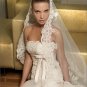 2011 New arrival/A-line/Strapless/Satin&Organza/Chapel train/luxurious Wedding Gown/A1031