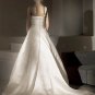 Free Shipping/2011 New arrival/A-line/One-Shoulder/Satin/Chapel train/Wedding Dress/A1050