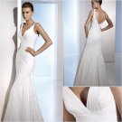 Free Shipping/2011 New arrival/A-line/Sleeveless/Taffeta/Floor length/Wedding Dress/A1051